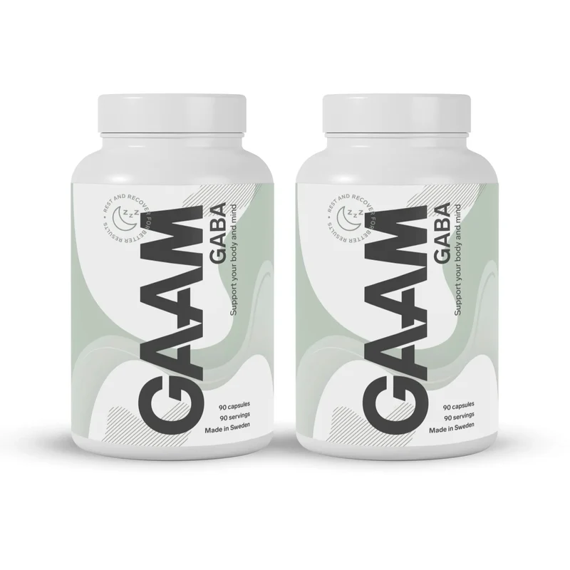 2 x GAAM GABA 90 caps