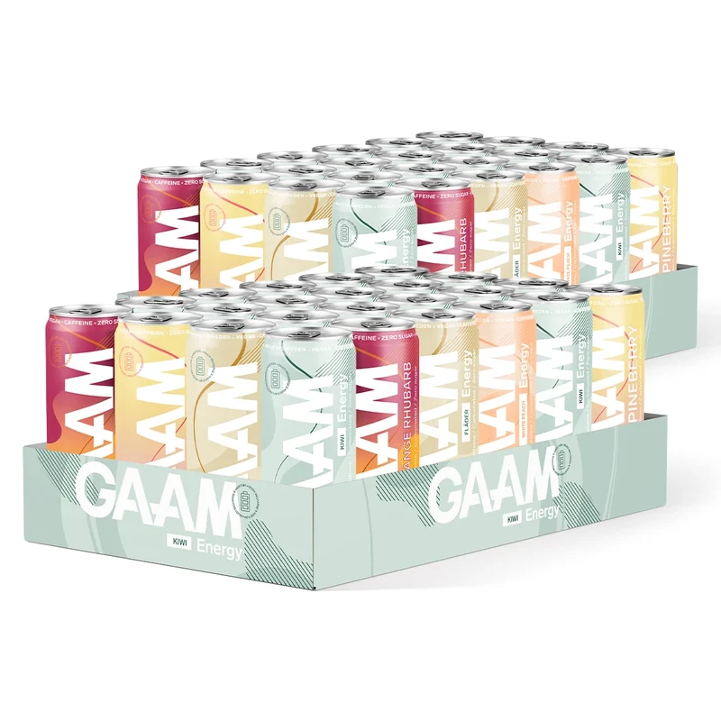 48 x GAAM Energy 330 ml Mixflak
