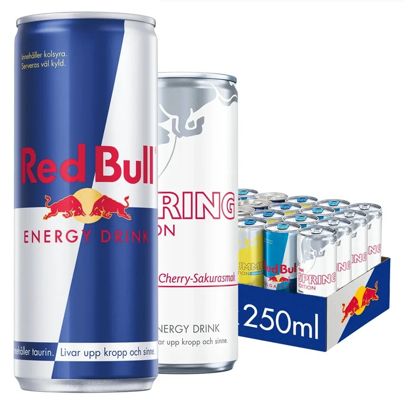 24 x Red Bull Energidryck 250 ml Mixflak