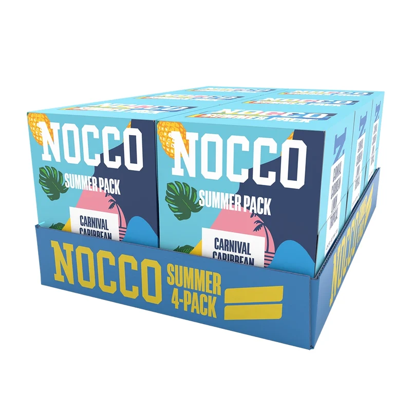 6 x NOCCO Summer Pack 4-pack