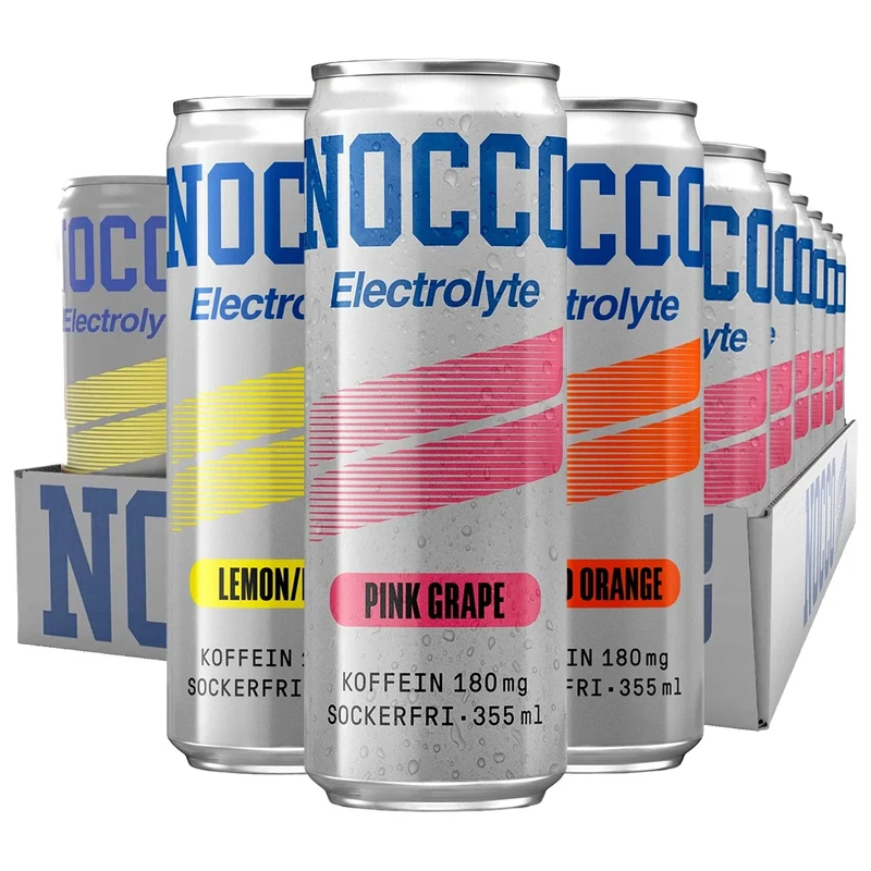 24 x NOCCO Electrolyte 355 ml Mixflak