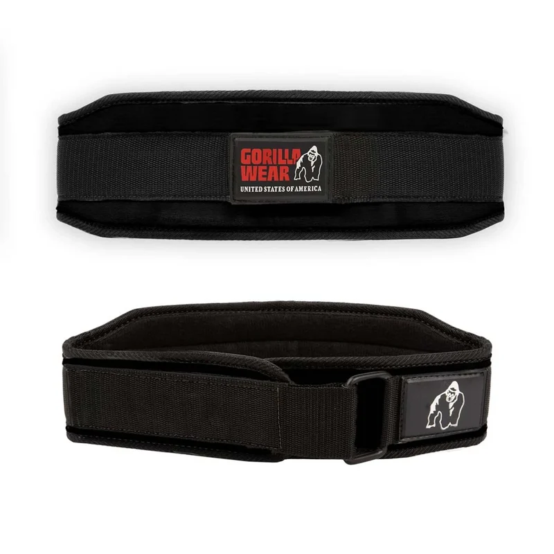 Gorilla Wear 4 Inch Women's Lifting Belt Black