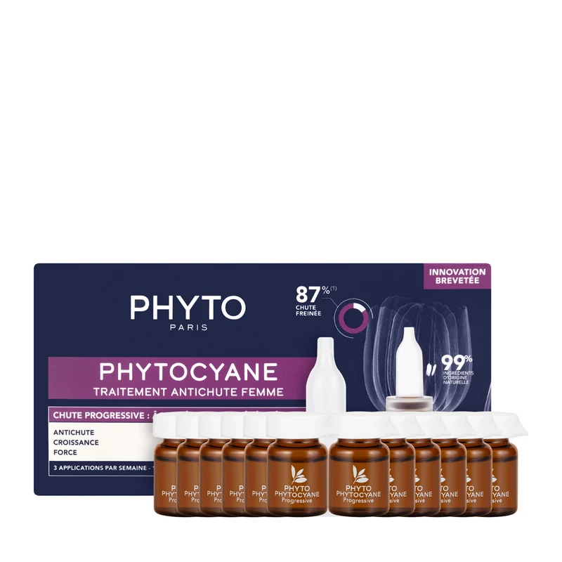 Phyto New Cyane Progressive Women Ampoules 12×5 ml