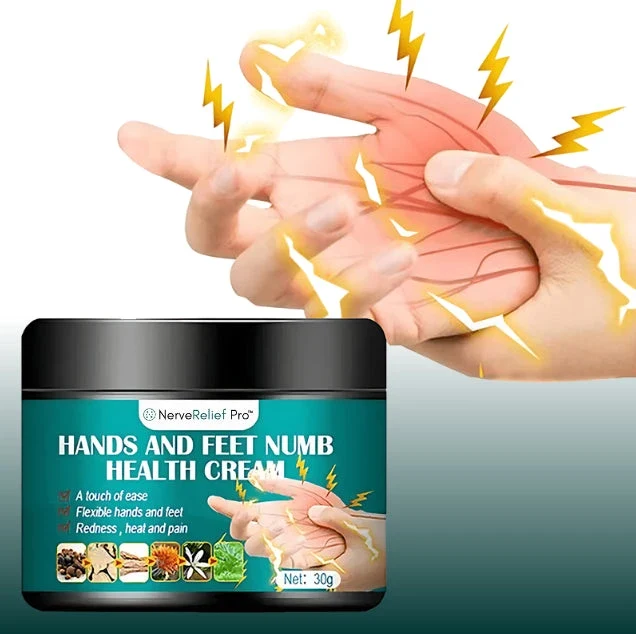 2x NerveRelief Pro™ 100% Naturlig Neuropatikräm - 60% RABATT