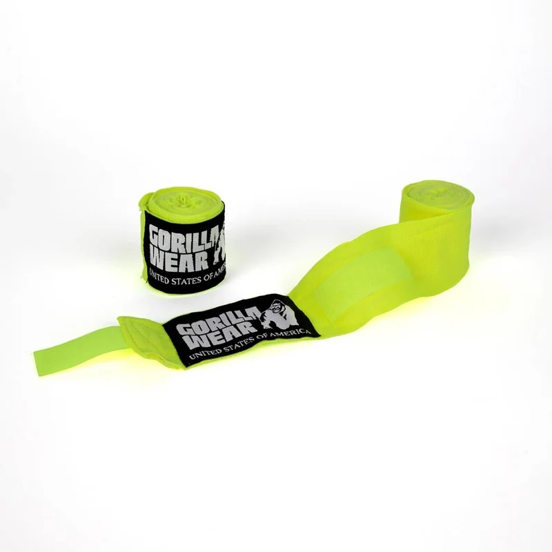 Gorilla Wear Boxing Hand Wraps yellow 2.5