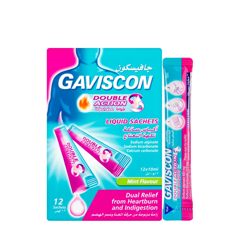 Gaviscon Double Action Sachets 12X10Ml