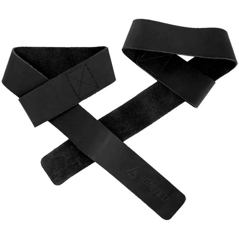 Ignited Premium Adjustable Leather Straps Grey