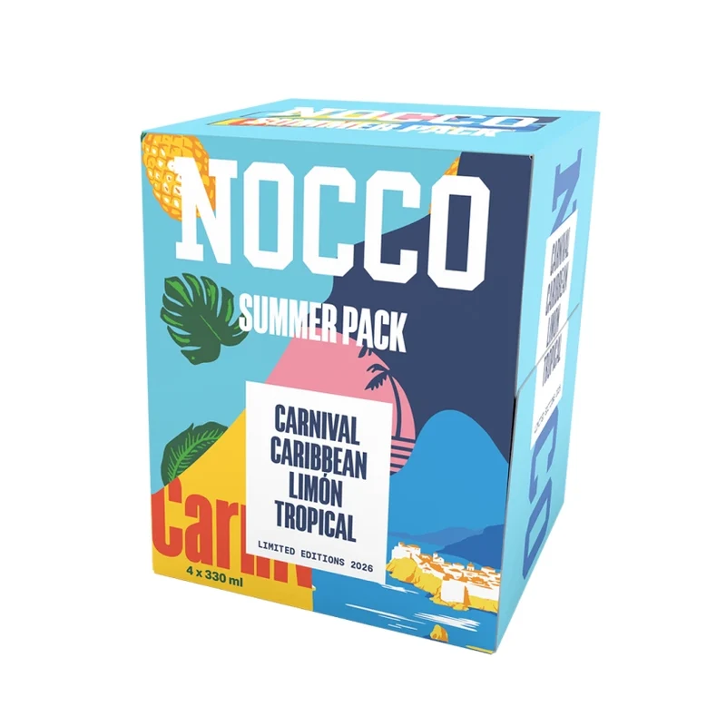 NOCCO Summer Pack 4-pack
