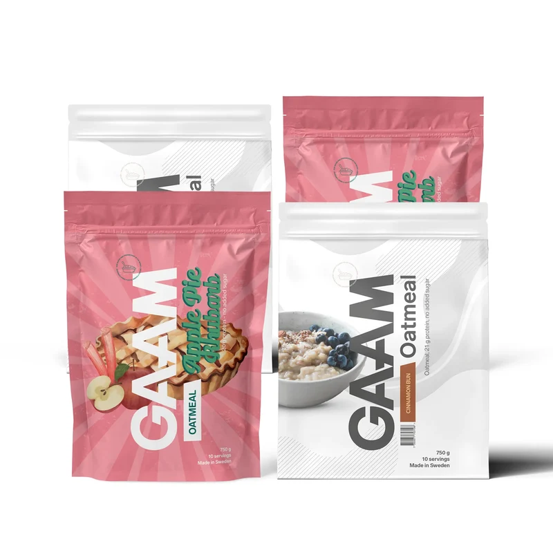 4 x GAAM Oatmeal 750 g