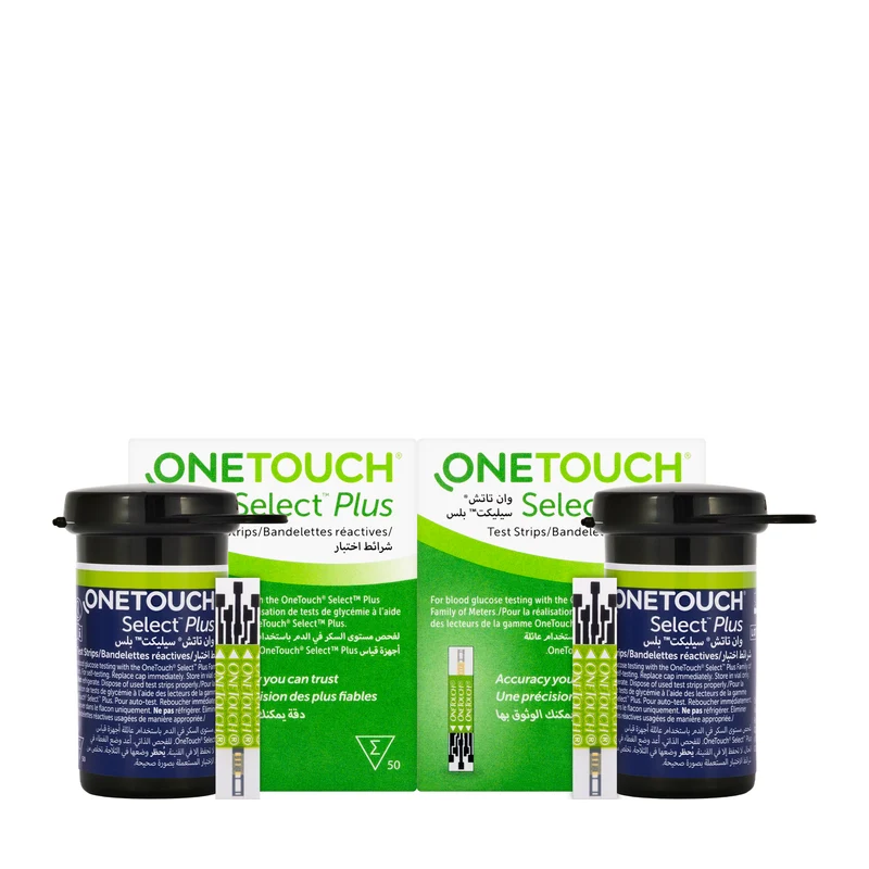 OneTouch Select Plus 2×50 Strips