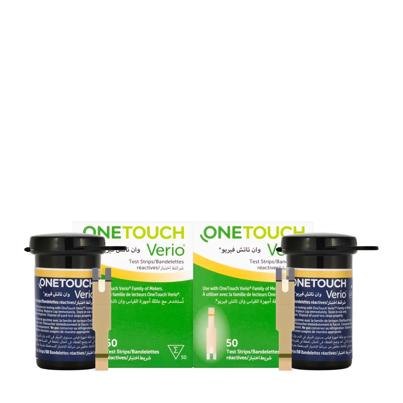 OneTouch Verio 2×50 Strips Offer