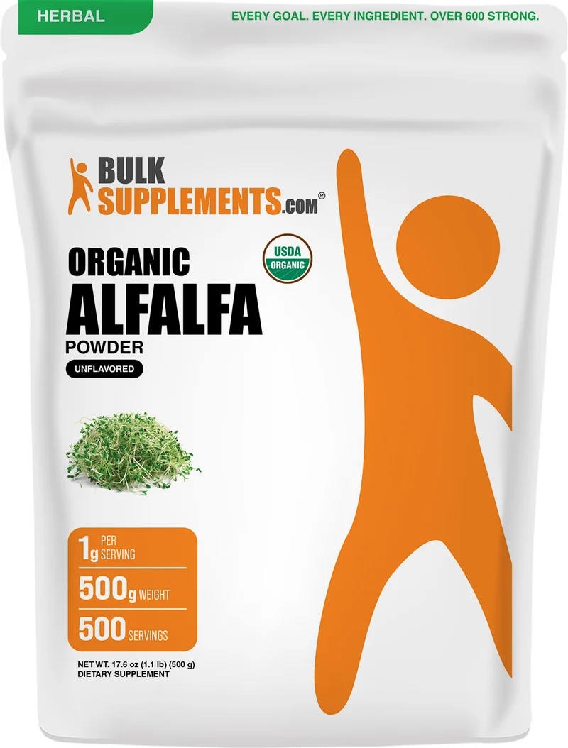 Organic Alfalfa Grass Powder