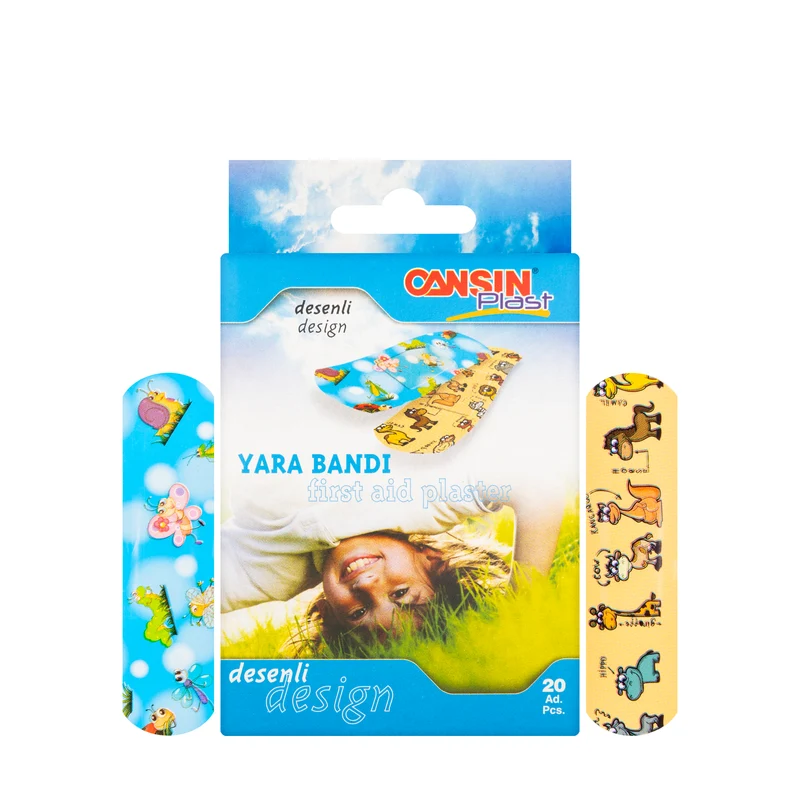 Cansinplast First Aid Design Plasters 20 Pieces