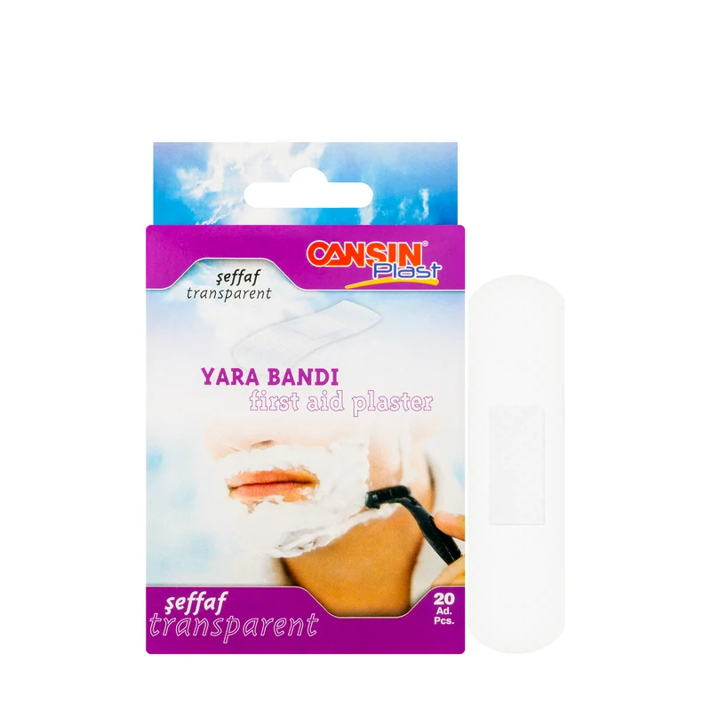Cansinplast First Aid Transparent Plasters 20 Pieces