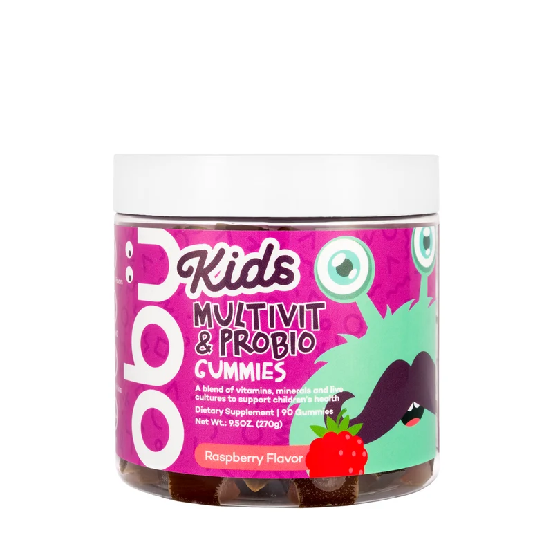 OBU Kids MultiVit and Probio Gummies 90 Gummies