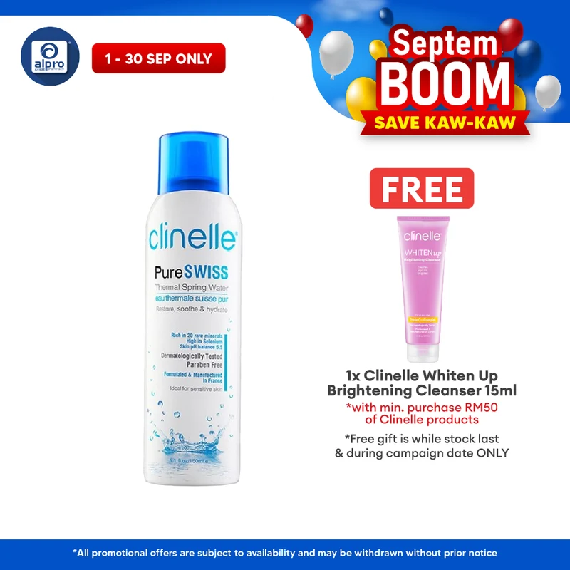 Clinelle Thermal Spring Water 150ml