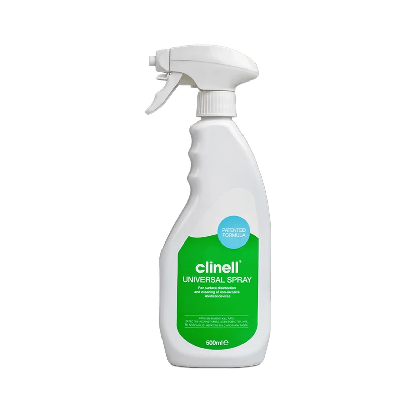 Clinell Disinfectant Spray 500ml | Kills 99.9% of Viruses, Bacteria & Germs