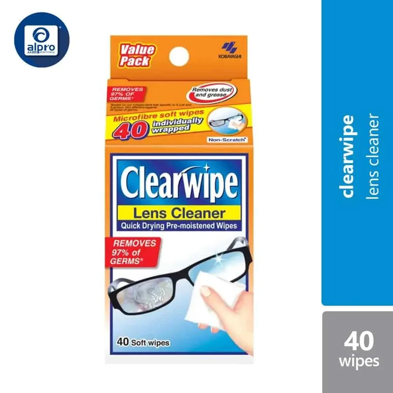 Clearwipe Lens Cleaner 40s | Convenient & Effective