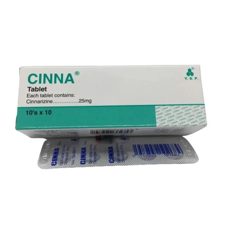 CINNA 25MG TAB 10X10S