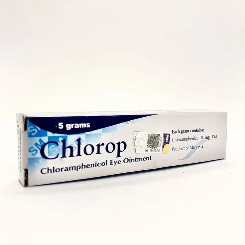 #chlorop Eye Oint 5g 1s