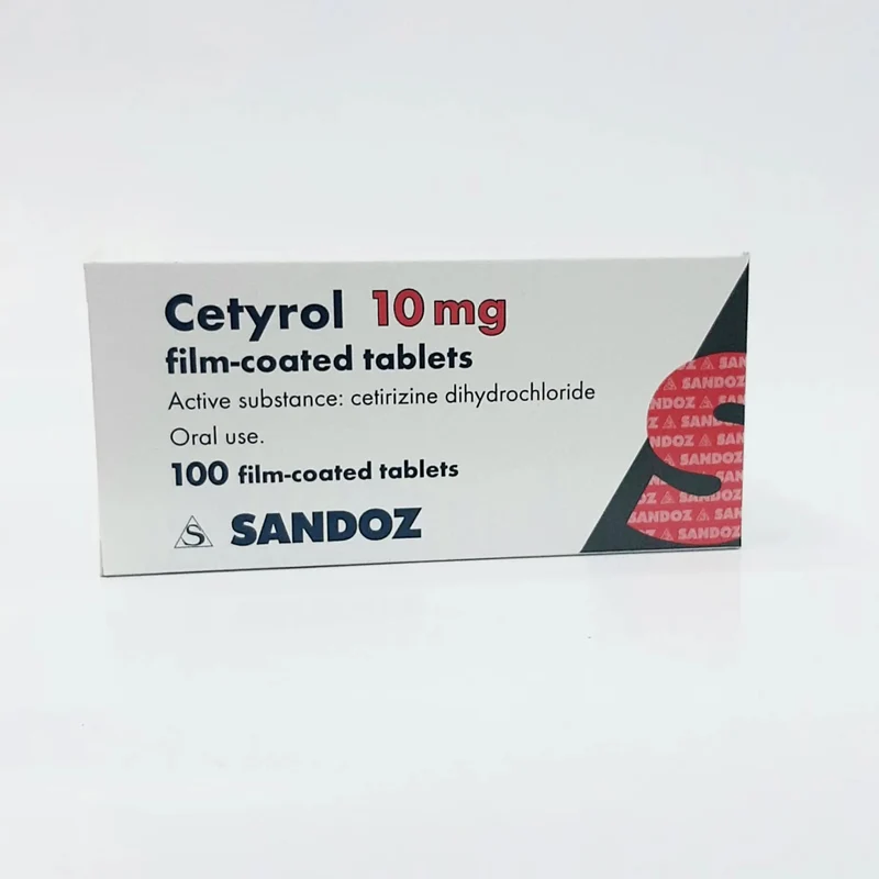 Cetyrol 10mg 10x10s
