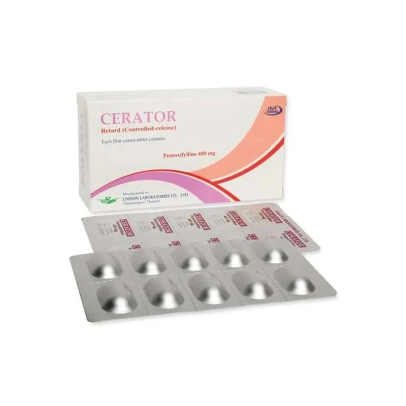 CERATOR EXTENDED-RELEASE TABLET 400MG 10S