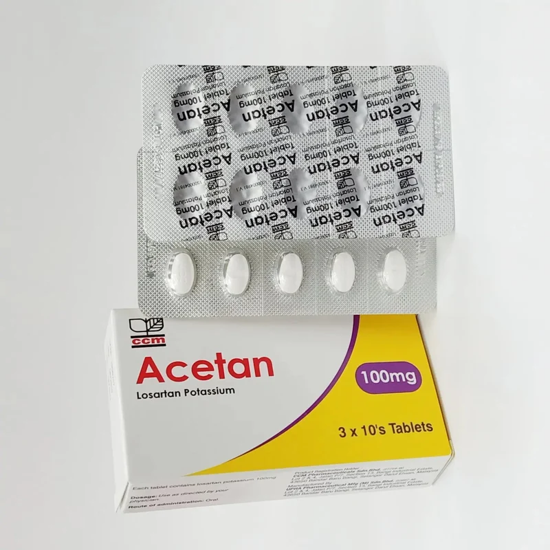 CCM ACETAN 100MG 3X10S