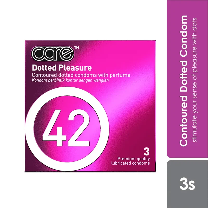 Care 42 Dotted Pleasure 3s | Condom