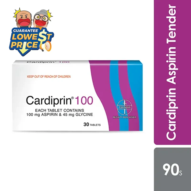 Cardiprin 100mg 3x30s