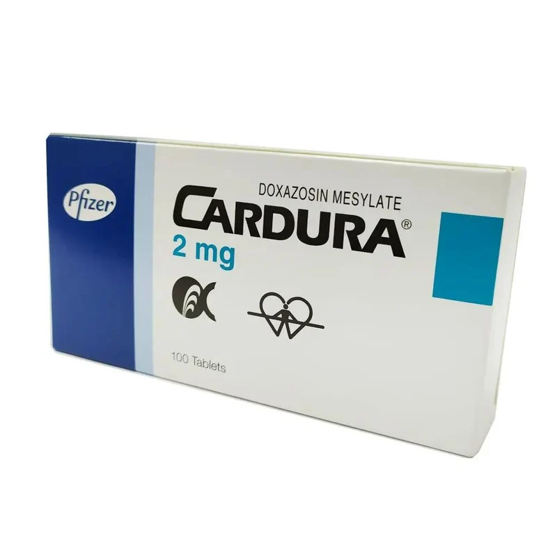 Cardura 2mg 10x10s