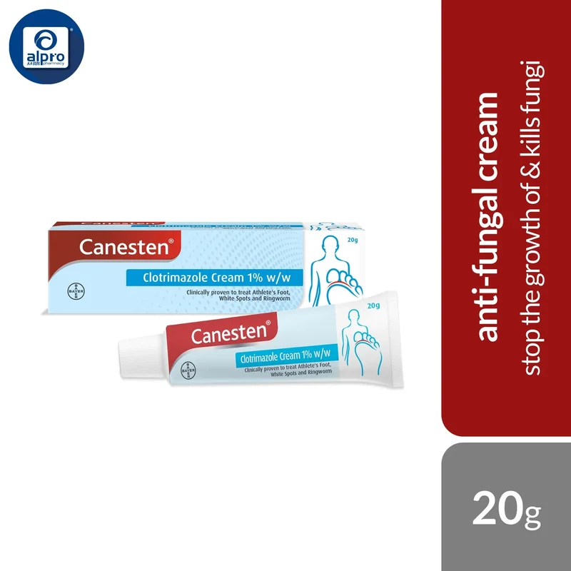 Canesten Clotrimazole Cream 1% 20g