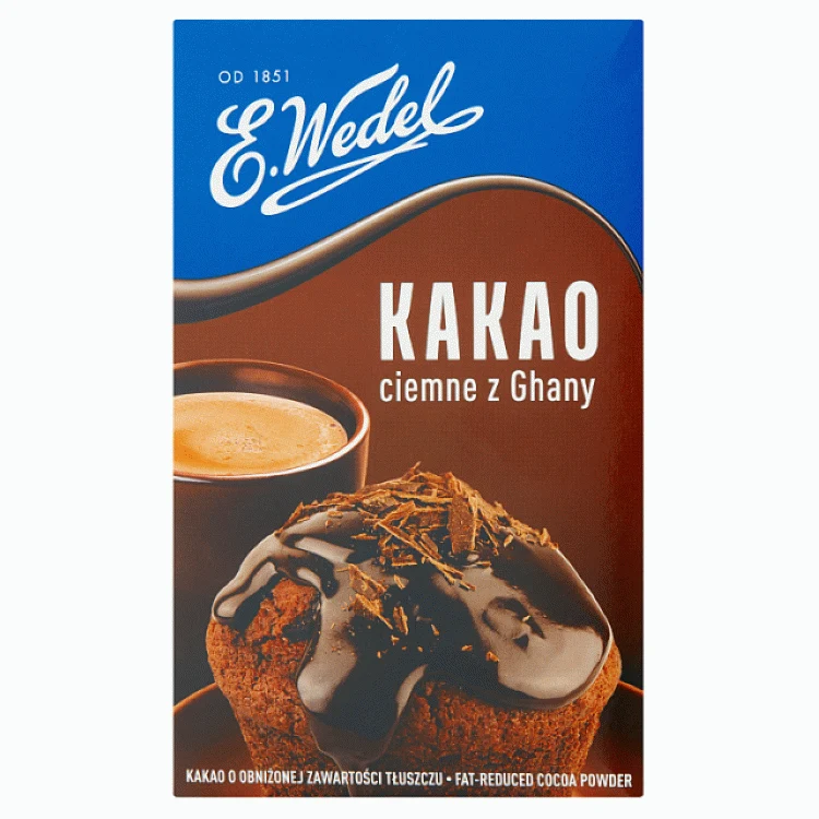 Dunkler Kakao aus Ghana E. Wedel 180g
