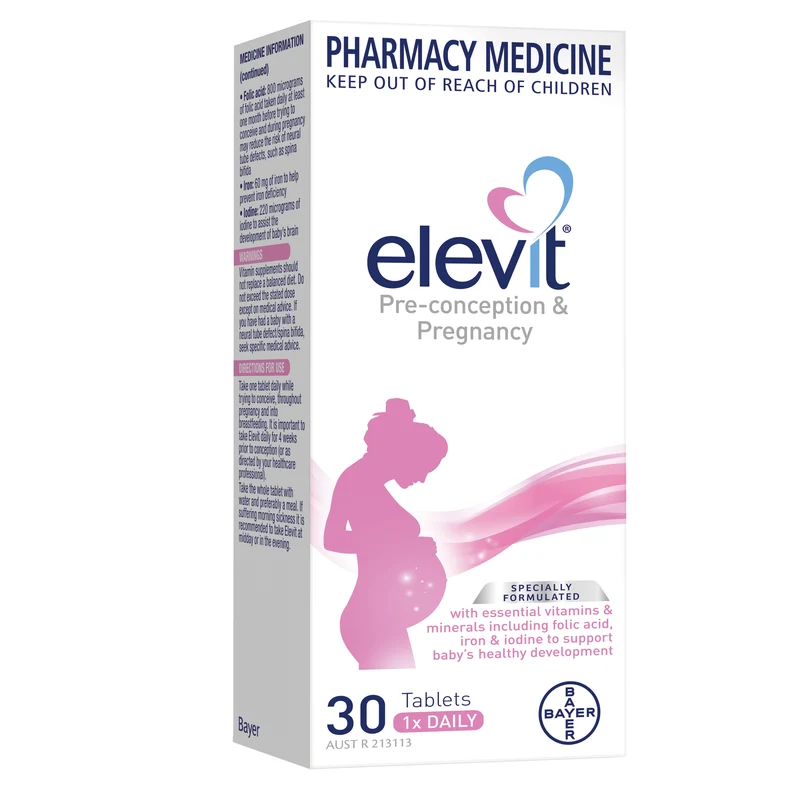 Elevit Preconception and Pregnancy 30 Tablets