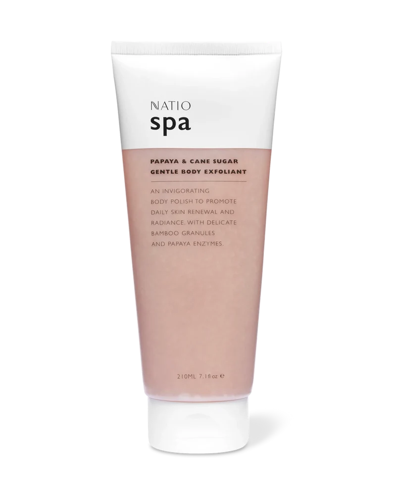 Natio Papaya & Cane Sugar Gentle Body Exfoliant