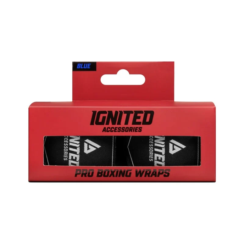 Ignited Boxing Hand Wraps Deep Blue 4.5