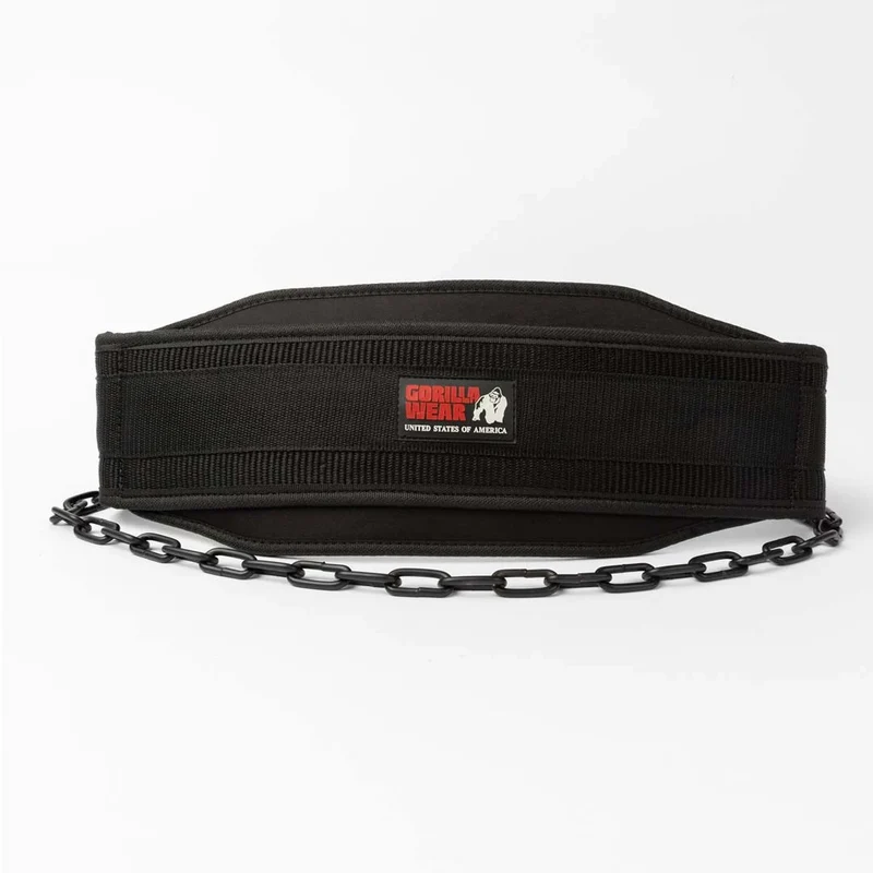 Gorilla Wear GW Nylon Dip Belt Black