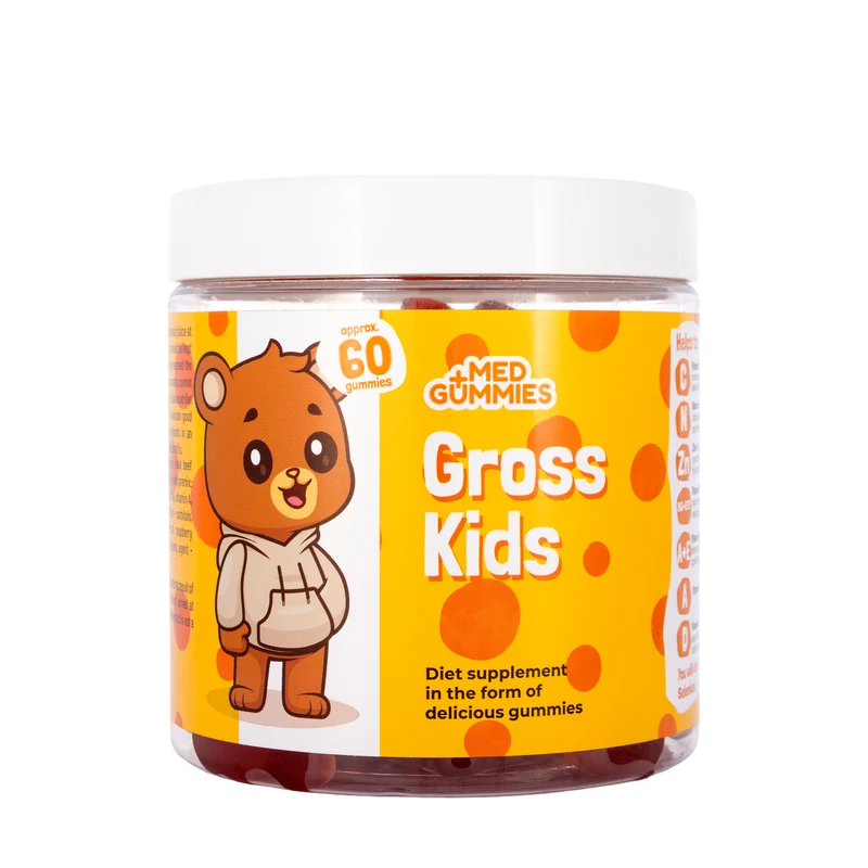 Med+ Gummies Gross Kids 60 Pieces
