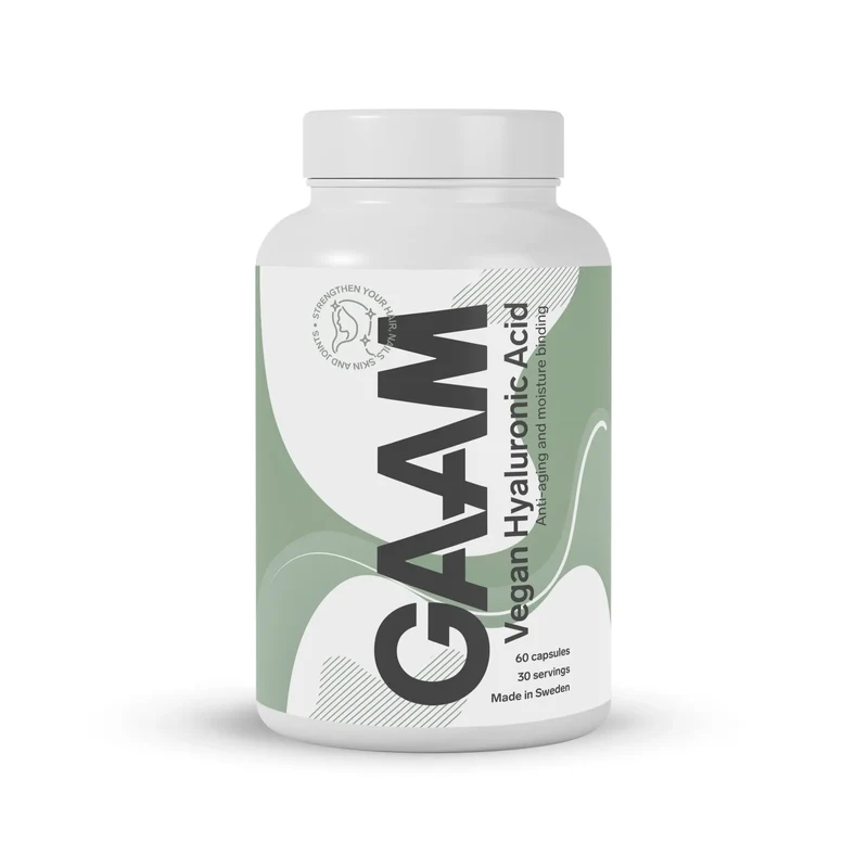 GAAM Vegan Hyaluronic acid & vitamin C 60 caps