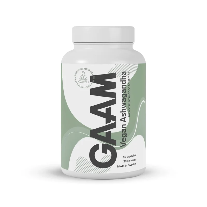 GAAM Vegan Ashwagandha 60 caps