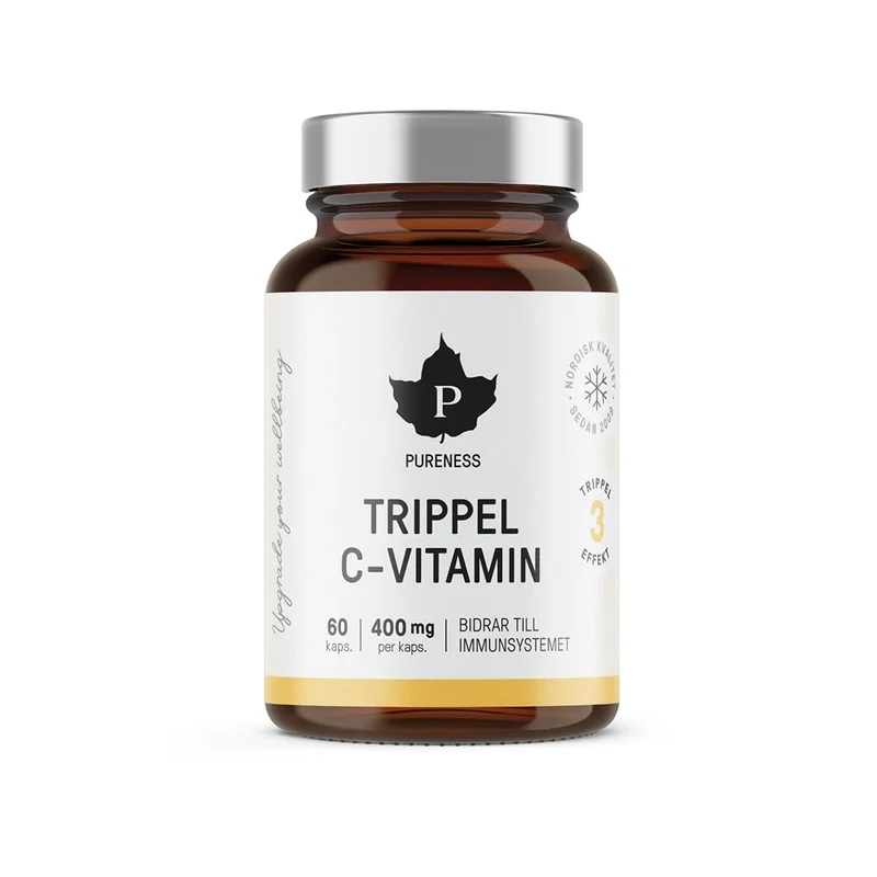 Pureness Trippel C-vitamin 60 caps
