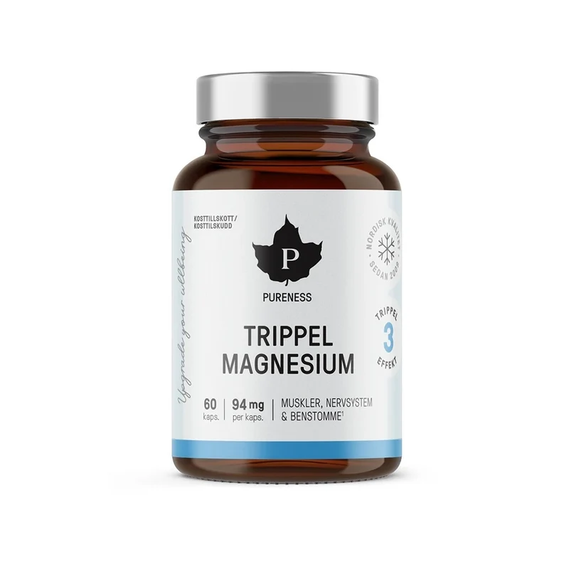 Pureness Trippel Magnesium 60 caps