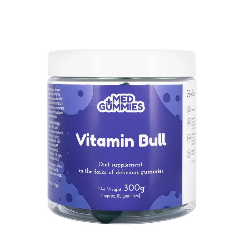 Med+ Gummies Vitamin Bull 60 Pieces