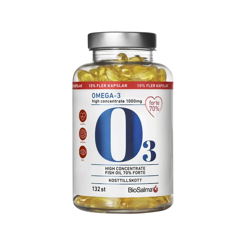 BioSalma Omega-3 Forte 70% 1000 mg 132 caps