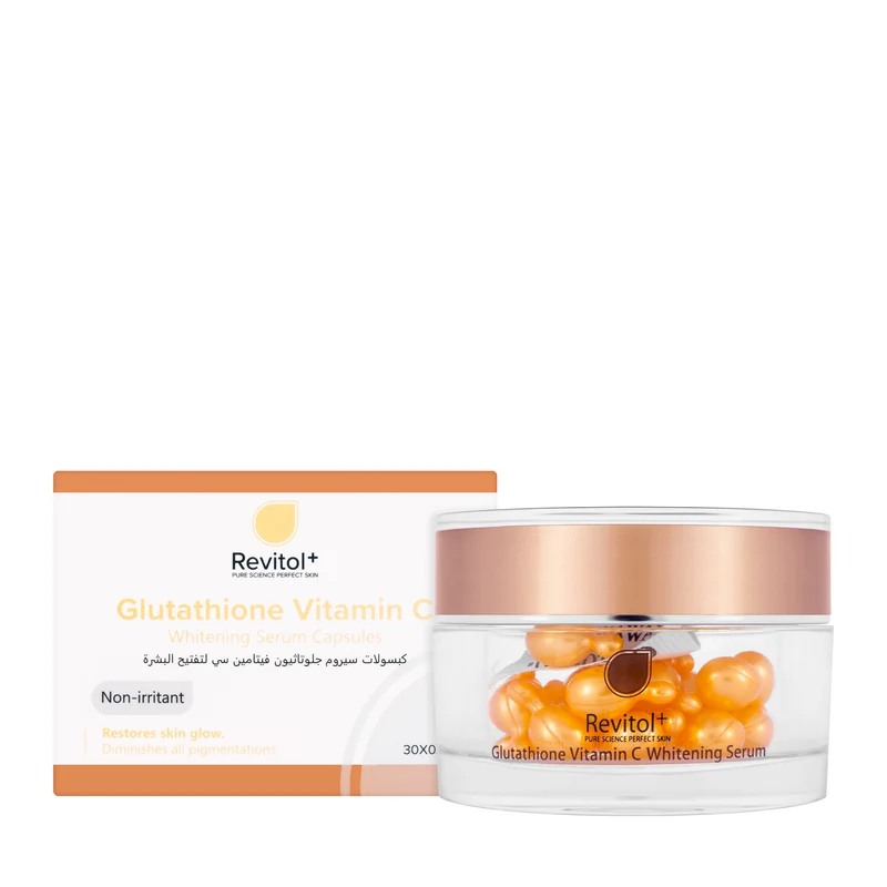 Revitol+ Glutathione Vitamin C Whitening Serum Capsules 30 × 0.56 Gm