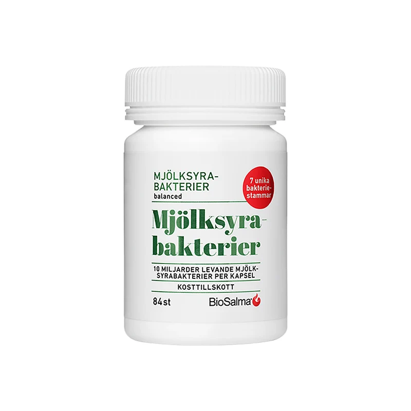 BioSalma Mjölksyrabakterier Mage 84 caps