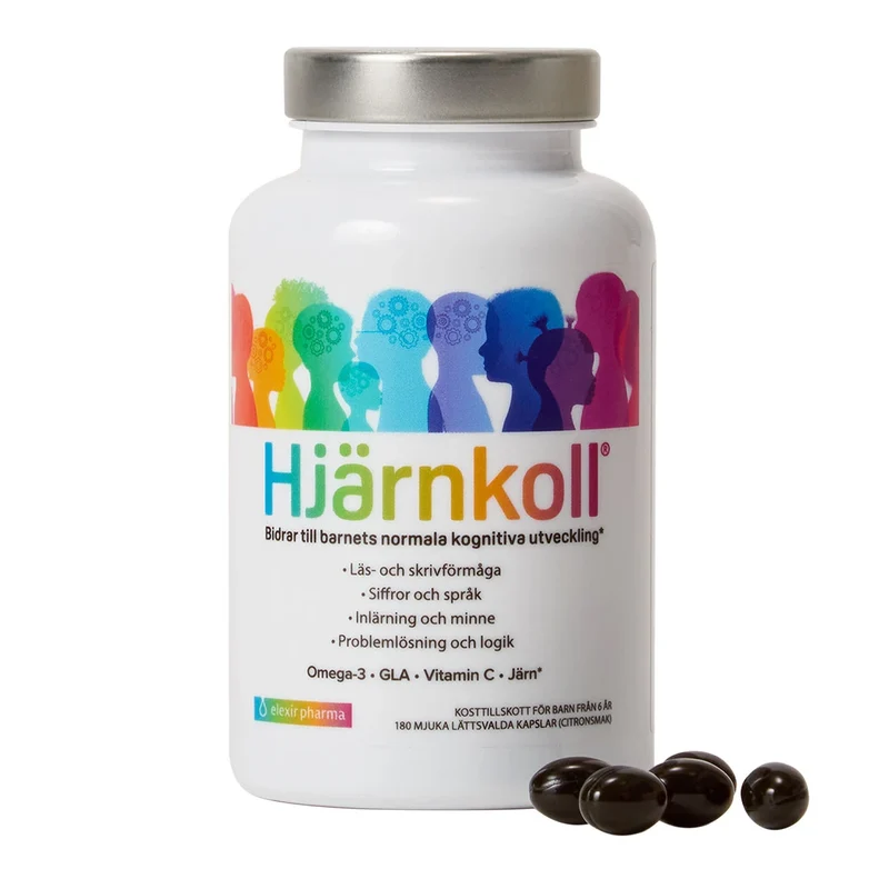 Elexir Pharma Hjärnkoll 180 caps