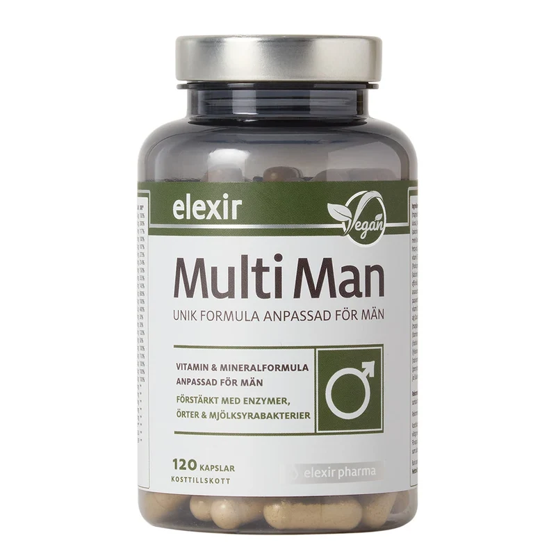 Elexir Pharma Multi Man 120 caps