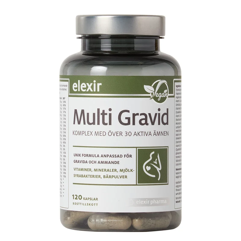 Elexir Pharma Multi Gravid 120 caps