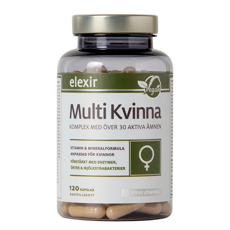 Elexir Pharma Multi Kvinna 120 caps