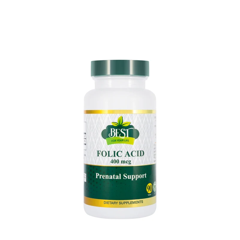 Best Folic Acid 400 Mcg 90 Tablet